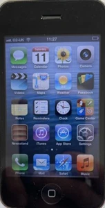 The Apple iPhone 3GS 16GB Model A1308 Is a very rare 3rd Generation 2009 Black - Picture 1 of 11