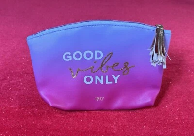 Bolsa de maquillaje Good Vibes Only ipsy Glam ☼ Foto 1 de 4