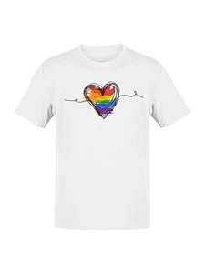 Camiseta para mujer Rainbow Heart of Pride and Love - Imagen 1 de 6