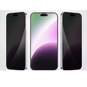 Tempered Glass Privacy Screen Protector 2x Iphone 16 Pro - Picture 1 of 4
