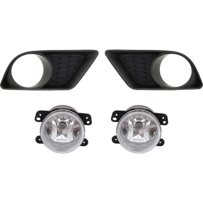 Kit de faros antiniebla delanteros y embellecedores para Dodge Charger CH1038133 CH1039133 2011-2014 par Foto 1 de 4