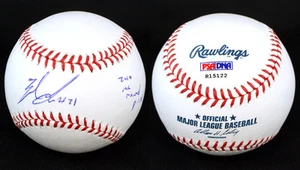 Bola de novato de béisbol de los Dodgers firmada por Zach Lee PSA/ADN AUTOGRAFIADA - Imagen 1 de 1