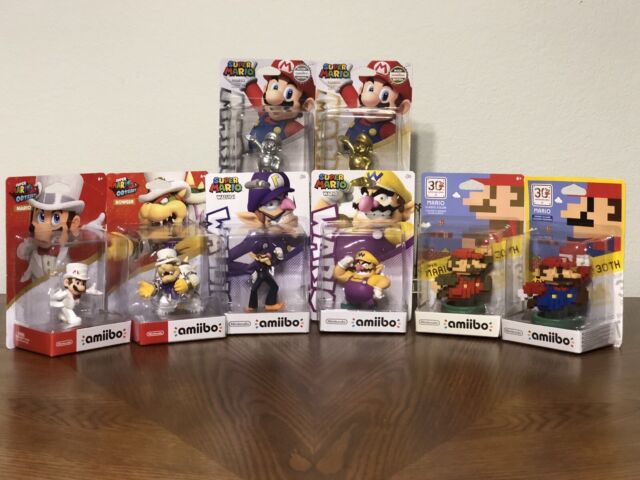  Nintendo Waluigi amiibo (SM Series) - Nintendo Wii U : Amiibo  Waluigi Sms: Toys & Games