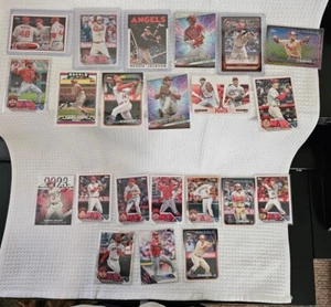 Lot Of 22 Angels Baseball Featuring Mike Trout Opening Day - Picture 1 of 7