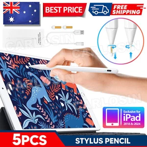 Stylus Pen Pencil For Apple iPad 10th/9/8th/7/6/iPad Pro 2018-2025/mini 6/5/Air - Picture 1 of 9