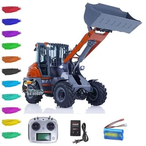 LESU Metal 1/14 Hydraulic Wheeled RC Loader AOUE MCL8 RTR Radio Control Vehicle - Picture 1 of 24