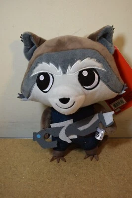 KIDROBOT PHUNNY MARVEL GUARDIANS OF THE GALAXY 2 ROCKET RACOON 7" PLUSH with Tag - Image 1 of 4