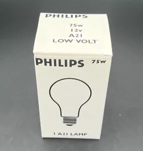 Philips 75A21 12V 75W 12V Replacement Bulb NEW - Picture 1 of 5