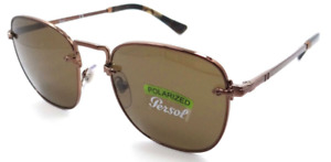 Persol Sunglasses PO 2490S 1148/57 52-20-145 Brown / Brown Polarized Italy