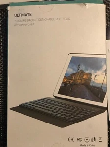 Blue Yekbee ultimate 7 color detachable keyboard case 2018,2017 ipad pro 9.7 - Picture 1 of 12