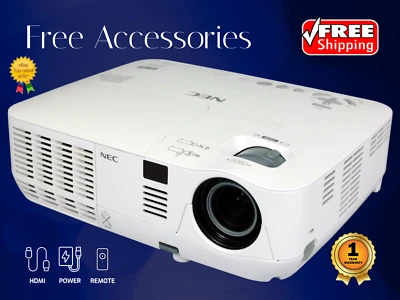 4K DLP Projector for Makeup Training, Beauty School 3100 ANSI + 1 YEAR WARRANTY✅ - Image 1 of 4