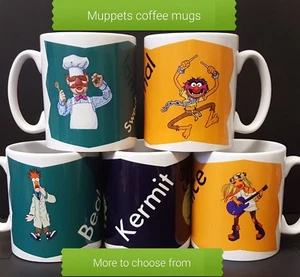 MUPPET CHARACTERS NOVELTY COFFEE MUGS - Picture 1 of 85