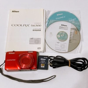 Nikon COOLPIX S6300 16.0MP Compact Digital Camera W/Battery From JAPAN - Picture 1 of 10
