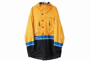 Vintage BOGNER Ski Anorak Jacket 90s yellow black retro wear Size XXL - Picture 1 of 8