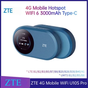 Unlocked ZTE U10S Pro 4G wireless router 4G LTE mobile wifi Type c screen Wi-Fi6 - Picture 1 of 14