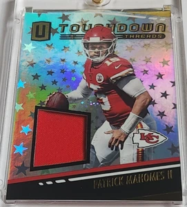 2019 Panini Unparalleled - Touchdown Threads Astral #TT-PM Patrick Mahomes II. - Picture 1 of 7