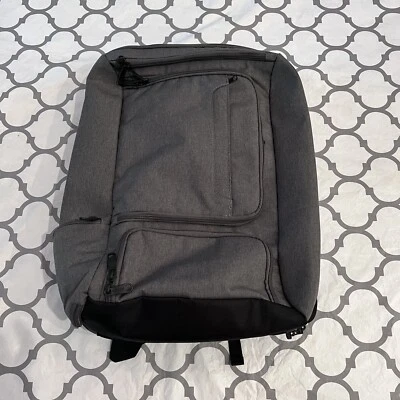 eBags 专业修身背包 灰色 可调肩带 携带 旅行 — 第 1/4 张图片