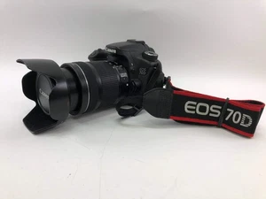 Canon EOS 70D 20.2MP DSLR Digital Camera With Canon Zoom Lens EF-S 18-135mm 1:3. - Picture 1 of 15