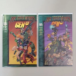 Gen 13 #10 + 11a (Image Comics May 1996) Lot of 2x Comic Books, Bagged / Boarded - Picture 1 of 9