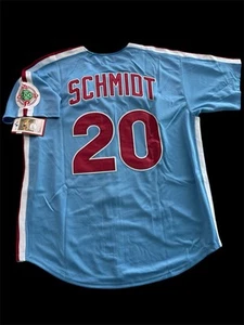 NWT’s Philadelphia Phillies Mike Schmitt Men’s Jersey Size XL - Picture 1 of 6