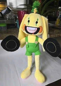 Poppy Playtime Bunzo Bunny Rabbit Monster Plush 16" Yellow Green Party Hat P - Picture 1 of 9