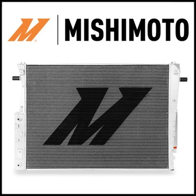 Radiador de aluminio Mishimoto de 2 filas para Ford F250 F350 2008-2010 6,4 L Powerstroke Foto 1 de 4