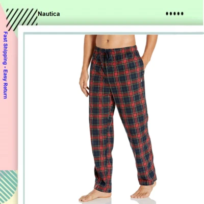 Pantalones de dormir de punto polar Nautica para hombre, XL Foto 1 de 2