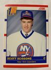 1990-91 Score Hockey Card Scott Scissons New York Islanders #432