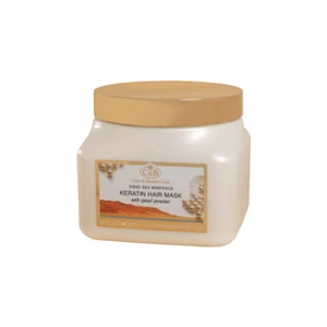 Keratin Hair Mask with Pearl Powder by Dead Sea Minerals C&B 500ml - Picture 1 of 1