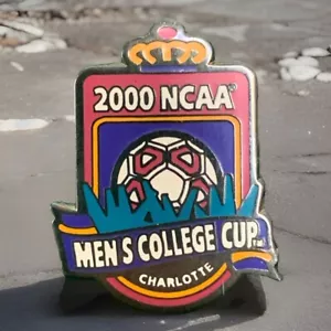 Vintage 2000 NCAA Soccer Men's College Cup Lapel Pin Souvenir - Picture 1 of 5