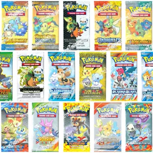Pokémon 151 Karten TCG VINTAGE SAMPLE SAMPLING FUN DP BW XY SM PROMO BOOSTER PACKS - Bild 1 von 23