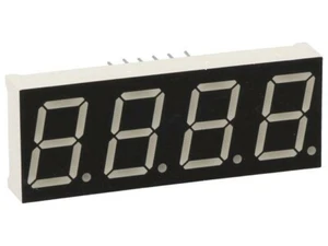 LFD056BUE-101A-03-03 Pantalla: LED 7 segmentos 14,22mm 0,56" Anz.Z: 4 rojo 10,8mcd - Imagen 1 de 1