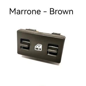 Schalter Taste BRAUN Fensterheberschalter Fiat Uno 1. 1. Serie MK1 - Bild 1 von 4