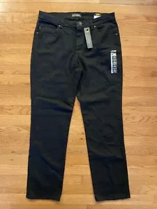 Jeans Lee donna relaxed fit gamba dritta vita media nero 14M nuovo con etichetta 941 - Foto 1 di 9