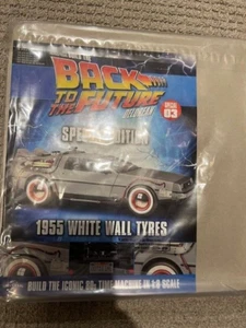 Eaglemoss BTTF Build the Delorean Issue Special 3 White Wall Tyres 1950's - Picture 1 of 2