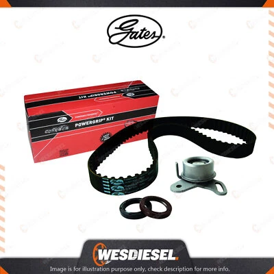 Gates Camshaft PowerGrip Timing Belt Kit fits Proton Jumbuck 4G15 Persona C9 1.5 - image 1 of 2