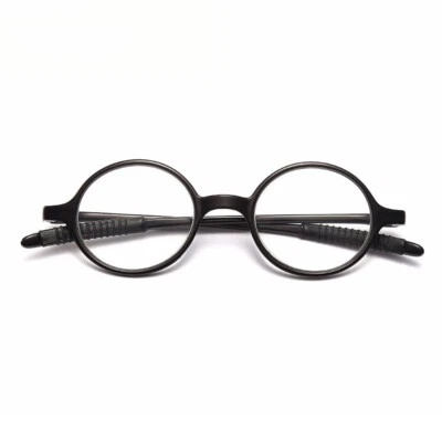 Gafas de lectura retro redondas 1.0 1.5 2.0 2.5 3.0 3.5 lectores vintage para hombre mujer Foto 1 de 4