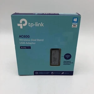 TP-Link Archer T2U Plus AC600 Wireless Dual Band USB WiFi Adapter NOB - Picture 1 of 5
