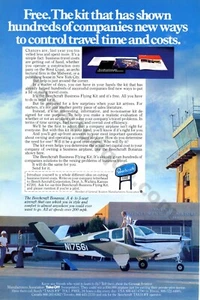 1978 Beechcraft Airplanes Aircraft grande stampa da collezione idea regalo annuncio (787) - Foto 1 di 1