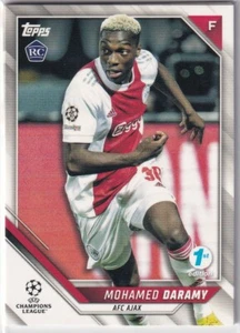 Topps 1st First Edition 2022 Champions League Karte Nr. 28 Mohamed Daramy Rookie - Picture 1 of 2