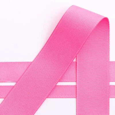 5yd of Hot Pink 7/8" Grosgrain Ribbon 7/8" x 5 yards neatly wound - Image 1 of 4