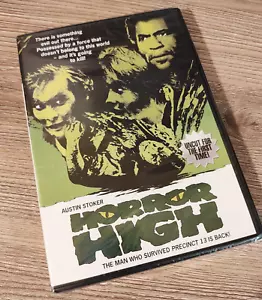 Horror High DVD Austin Stoker Uncut Code Red Gory Slasher NEW 1974 RARE - Imagen 1 de 3
