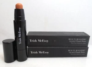 TRISH MCEVOY BEAUTY BOOSTER LIP AND CHEEK SHEER PEACH 0.07 OZ - LOT OF 2 - Picture 1 of 5