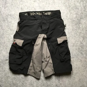 Vintage Oakley Padded MTB Shorts Herren Medium M schwarz Cargo Mountainbike - Bild 1 von 13