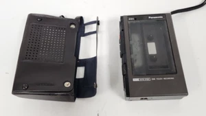 Panasonic RQ 335 Portable Mini Cassette Tape Player Recorder Cord Vintage 1980's - Picture 1 of 10