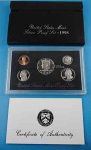 1997-S US Mint 90% Silver Proof Set with OGP T137 - Picture 1 of 6