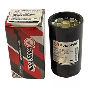 Motor Start Capacitor 161-193 MFD uF 220-250 VAC 50/60Hz HVAC - Picture 1 of 2