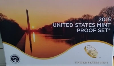 2015 S U.S. PROOF MINT SET UNCIRCULATED OGP COA 4 COINS. - Image 1 of 4
