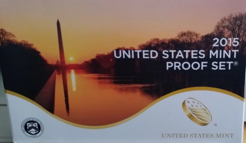 2015 S U.S. PROOF MINT SET UNCIRCULATED OGP COA 4 COINS. - Image 1 of 4