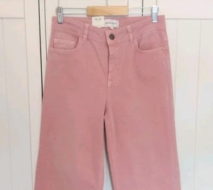 Jeans Fabienne Chapot Pierna Ancha W29 L32 Rosa Eva Nuevos con Etiquetas - Imagen 1 de 9